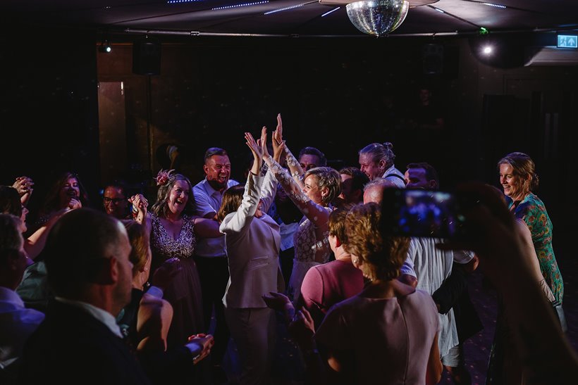 Last dance rather than a first dance for this wonderful lesbian couple