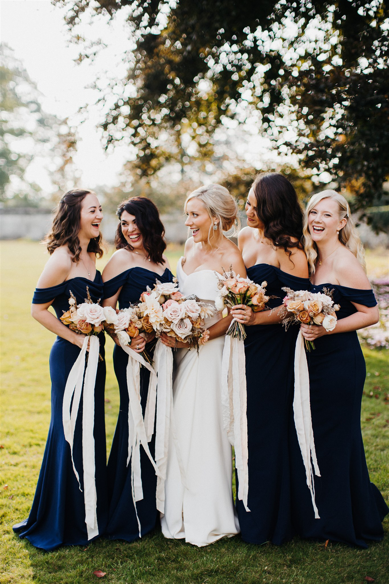 autumn wedding party dress