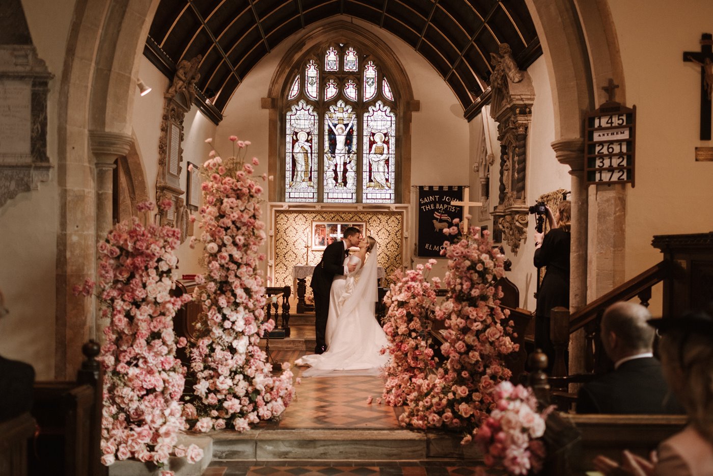 A Wedding In Spring With Pinks & Peonies 