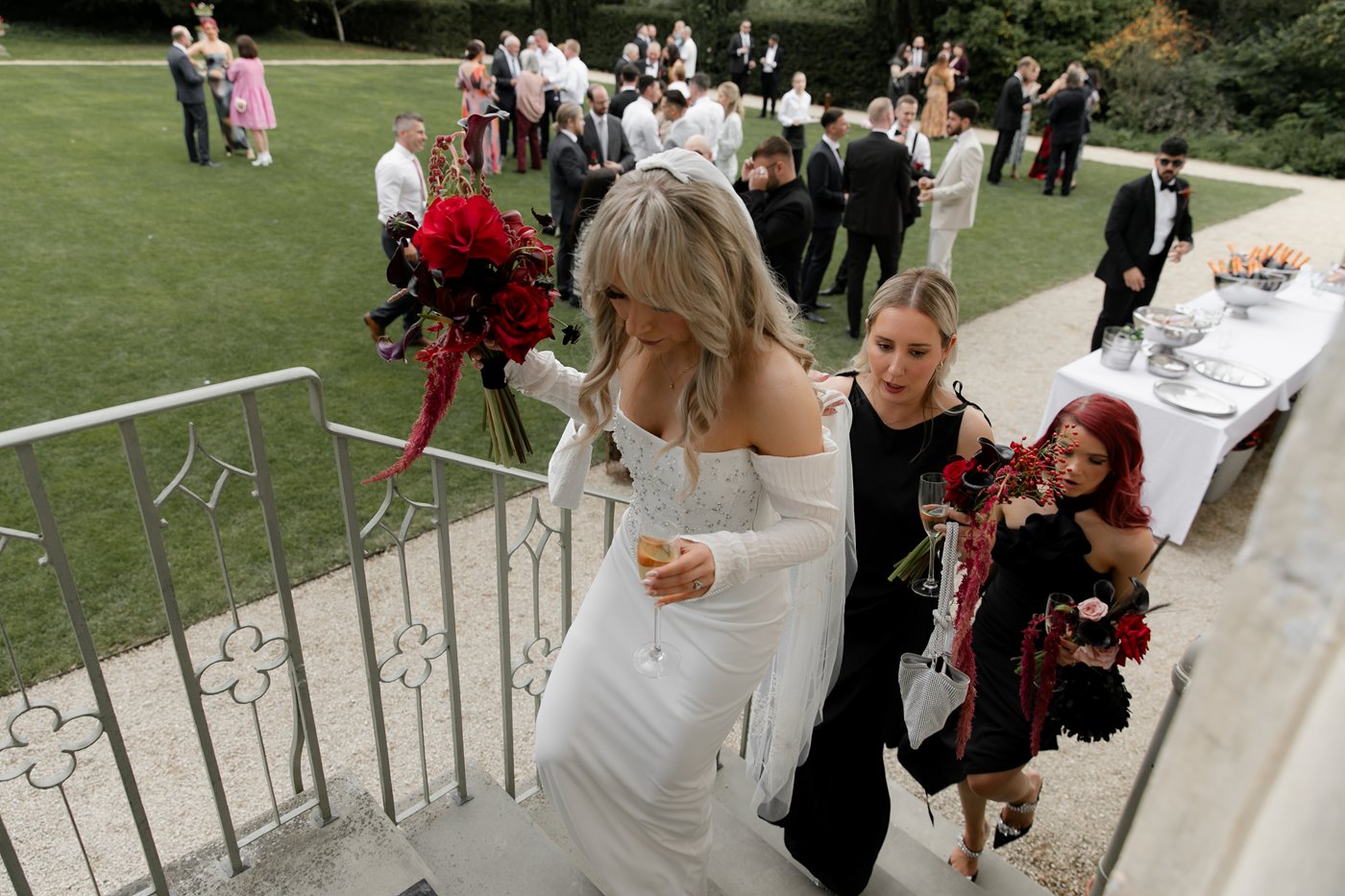 Timeless Rock n Roll Wedding With Gothic Hints