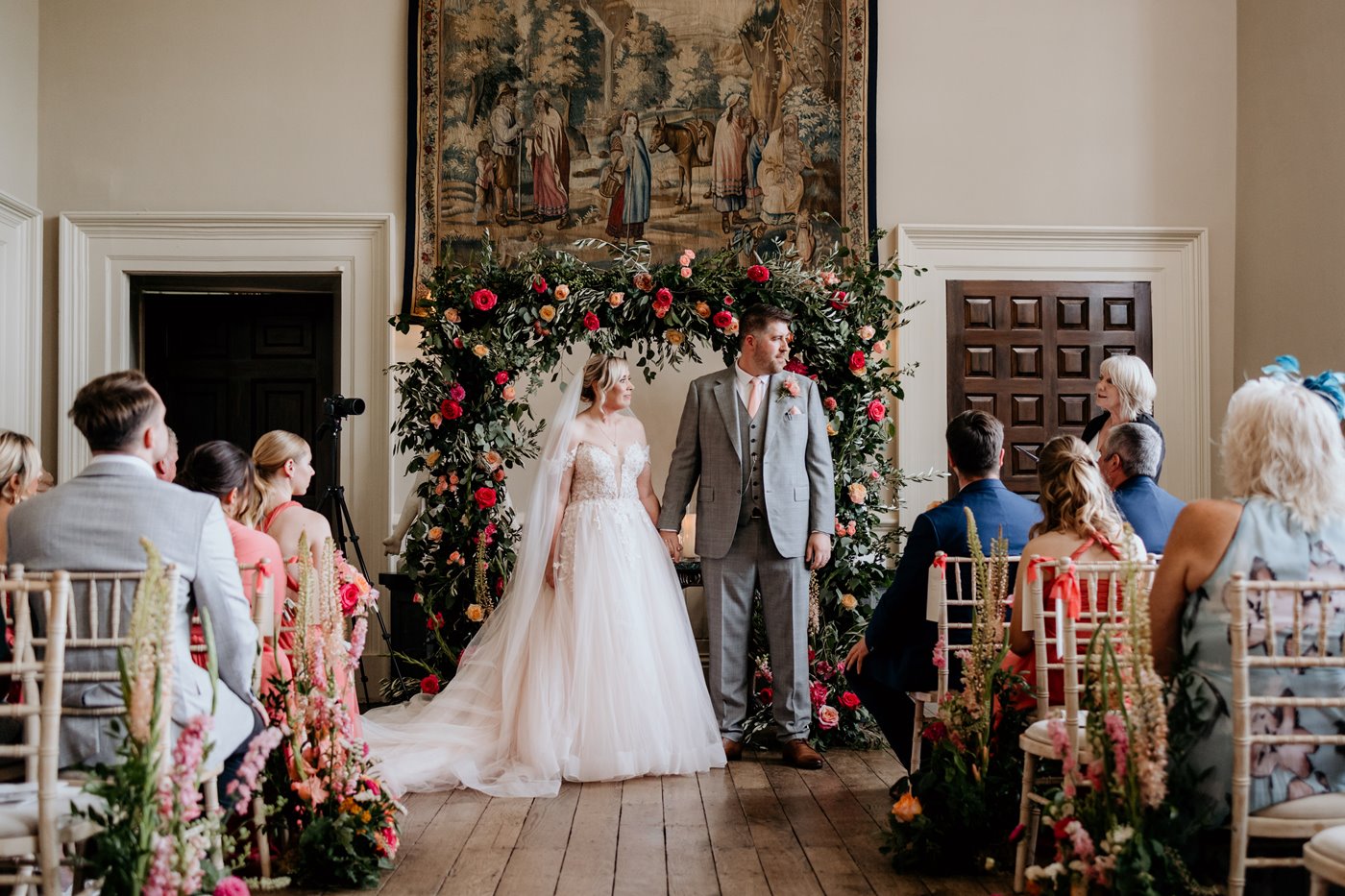 Stunning Pink & Summery July Wedding