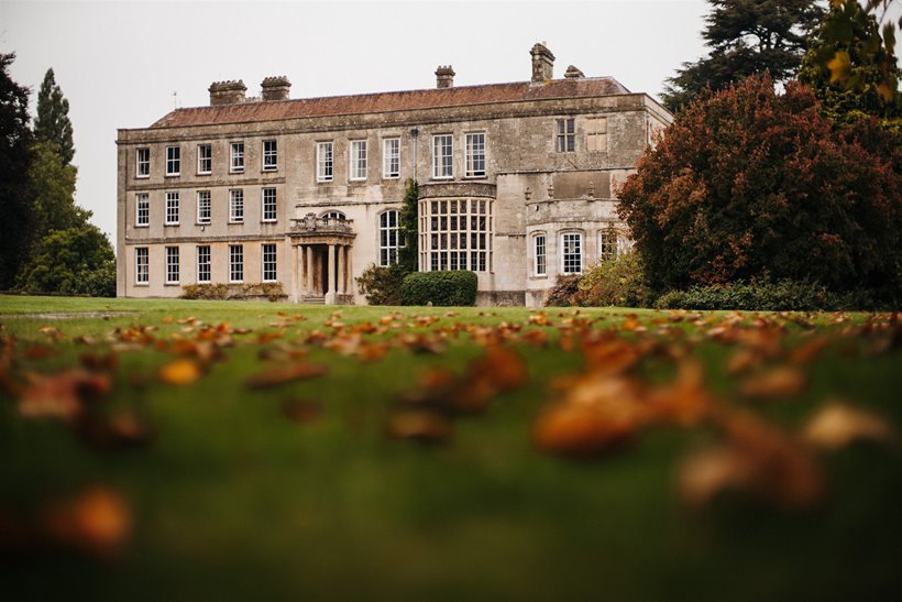 stately home autumn wedding venue 